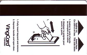Hotel Keycard Quality Inn & Suites Generic Back
