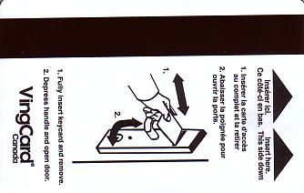 Hotel Keycard Quality Inn & Suites Generic Back