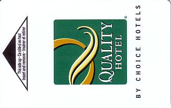 Hotel Keycard Quality Inn & Suites Generic Front