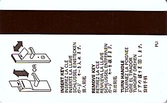Hotel Keycard Quality Inn & Suites Generic Back