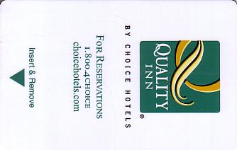 Hotel Keycard Quality Inn & Suites Generic Front
