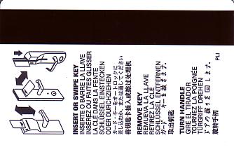 Hotel Keycard Quality Inn & Suites Generic Back