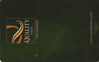 Hotel Keycard Quality Inn & Suites Generic Front