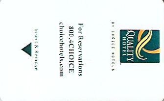 Hotel Keycard Quality Inn & Suites  Dominican Republic Front