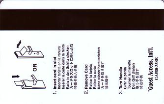 Hotel Keycard Radisson Generic Back