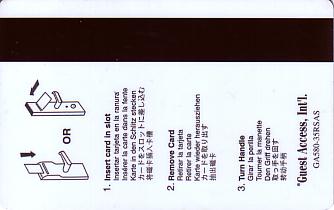 Hotel Keycard Radisson Generic Back