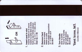 Hotel Keycard Radisson Generic Back