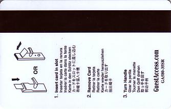 Hotel Keycard Radisson Generic Back