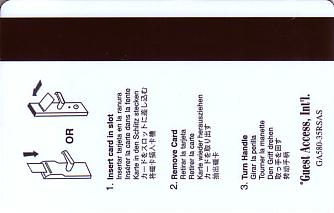 Hotel Keycard Radisson Generic Back