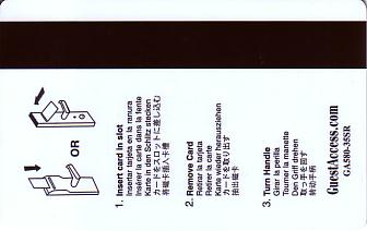 Hotel Keycard Radisson Generic Back