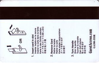 Hotel Keycard Radisson Generic Back