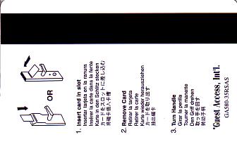 Hotel Keycard Radisson Generic Back
