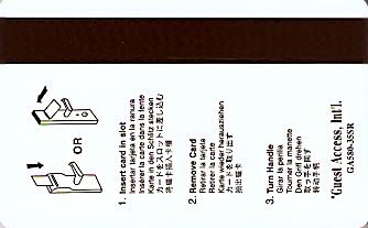 Hotel Keycard Radisson Generic Back