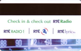 Hotel Keycard Radisson Cork Ireland Back