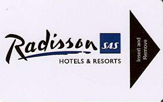 Hotel Keycard Radisson Kiev Ukraine Front