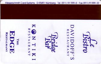 Hotel Keycard Radisson  Malta Back