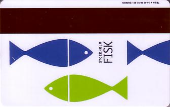 Hotel Keycard Radisson Stockholm Sweden Back