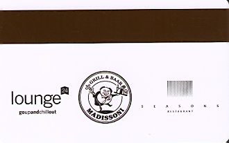 Hotel Keycard Radisson Tallinn Estonia Back