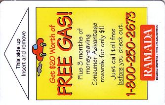 Hotel Keycard Ramada Generic Front
