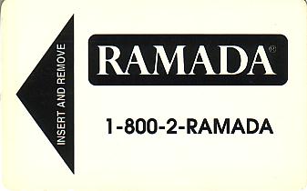 Hotel Keycard Ramada Generic Front