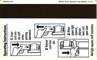 Hotel Keycard Ramada Generic Back