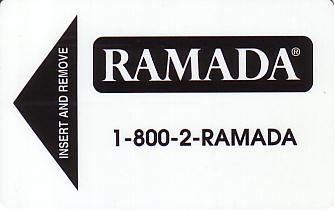 Hotel Keycard Ramada Generic Front