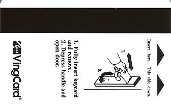 Hotel Keycard Ramada Generic Back