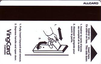 Hotel Keycard Ramada Generic Back