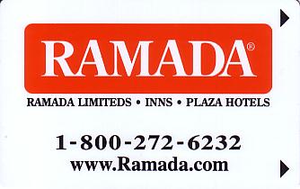Hotel Keycard Ramada Generic Front