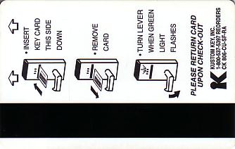 Hotel Keycard Ramada Generic Back