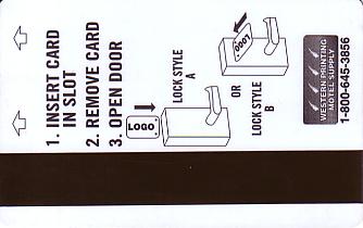 Hotel Keycard Ramada Generic Back