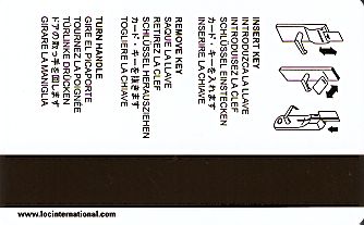 Hotel Keycard Ramada Generic Back