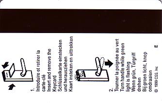 Hotel Keycard Ramada Doha Qatar Back
