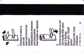 Hotel Keycard Ramada Doha Qatar Back