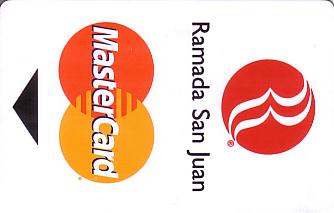 Hotel Keycard Ramada San Juan Puerto Rico Front