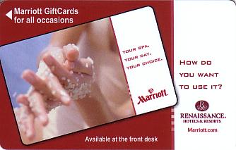 Hotel Keycard Renaissance Generic Front