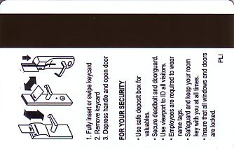 Hotel Keycard Renaissance Generic Back