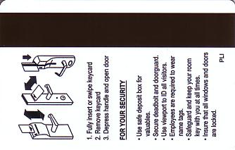 Hotel Keycard Renaissance Generic Back