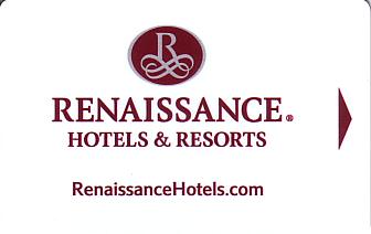 Hotel Keycard Renaissance Generic Front