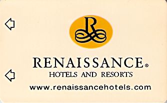 Hotel Keycard Renaissance Generic Front