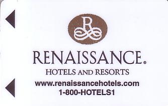 Hotel Keycard Renaissance Generic Front