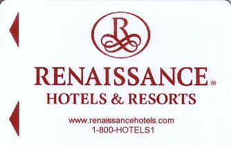 Hotel Keycard Renaissance Generic Front