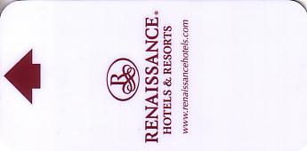Hotel Keycard Renaissance Generic Front