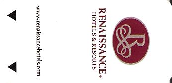 Hotel Keycard Renaissance Generic Front