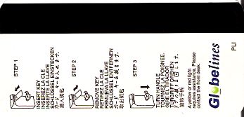 Hotel Keycard Renaissance Generic Back
