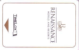 Hotel Keycard Renaissance Generic Front
