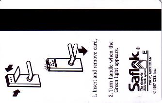 Hotel Keycard Ritz Carlton Generic Back