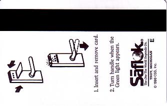 Hotel Keycard Ritz Carlton Generic Back