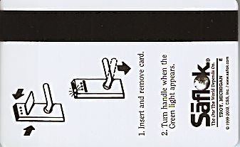 Hotel Keycard Ritz Carlton Generic Back