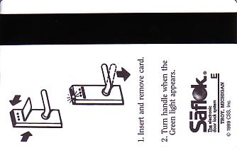 Hotel Keycard Ritz Carlton Generic Back